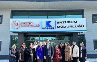 TOBB Erzurum kadın girişimciler kurulu icra toplantısı KOSGEB’te yapıldı