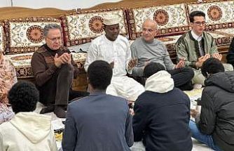 TÖMER ve Uluslararası öğrenciler sahurda buluştu