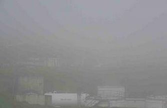 Trabzon’da hava ulaşımına sis engeli