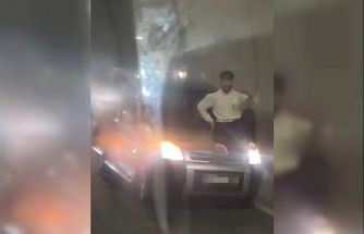 Tünelde müzik açıp araçtan inerek dans eden sürücüye 180 bin TL ceza