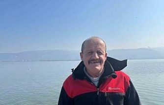 Turna severlere Uluabat Gölü’nden güzel haber