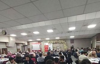 Uluslararası öğrenciler iftarda bir araya geldi