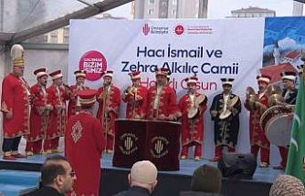 Ümraniye’de Hacı İsmail ve Zehra Alkılıç Camii dualarla ibadete açıldı