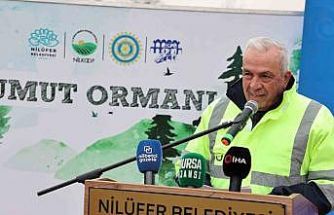 Unçukuru Mahallesi’nde atıl arazi Umut Ormanı’na dönüşüyor