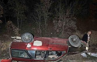 Uşak’ta iki otomobil çarpıştı: 2’si çocuk 5 yaralı