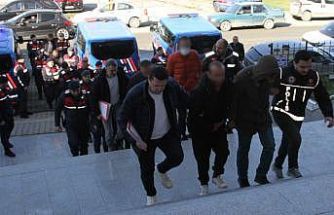 Uyuşturucu operasyonunda 15 şüpheliye adli kontrol