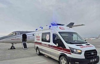 Van’da 3 aylık bebek uçak ambulansla Konya’ya sevk edildi