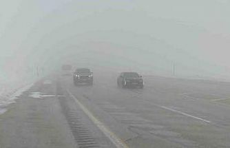 Van’da sis ve kar yağışı yüksek kesimlerde etkiliyor