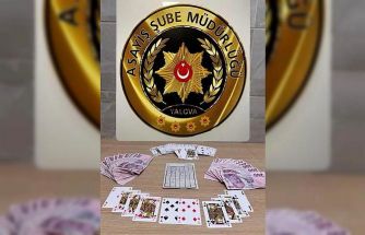 Yalova’da kumar operasyonu