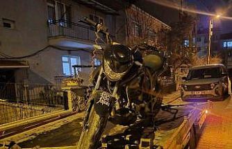 Yarışa katıldı ama polisten kaçamadı