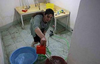 Yeraltı kaynakları dolunca sular, evlerin altından çıkmaya başladı: 40 evin bodrumunu su bastı