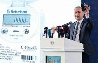 Yerli ve milli imkanlarla üretilen akıllı su sayaçları tanıtıldı