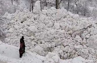 Yüksekova’da aynı bölgede ikinci çığ
