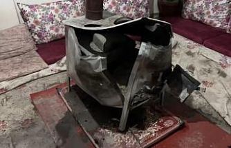 Yüksekova’da odun sobasında patlama: Bir aile ölümden döndü