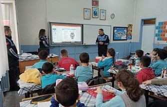 Zabıtadan öğrencilere meslek tanıtımı