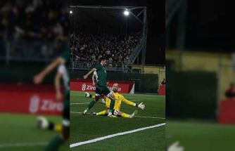 Ziraat Türkiye Kupası: Aliağa FK: 0 - Gençlerbirliği: 0 (İlk yarı)