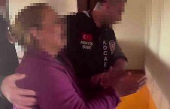 26 yıl hapis cezası bulunan kadın, duvarı delip oluşturduğu gizli bölmede yakalandı