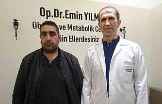 Ağrısız tüp midesi ameliyatıyla 6 ayda 50 kilo verdi