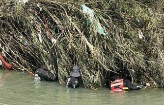 Akıntıya kapılan genci arama çalışmaları 8. gününde sürüyor