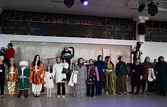 Akşehir’de Halk Eğitim Merkezi’nden giyim defilesi