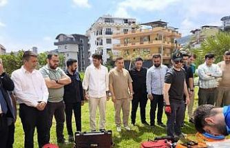 Alanya’da diyanet personeline arama kurtarma eğitimi