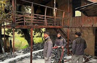 Alanya’da müstakil ev yangını korkuttu