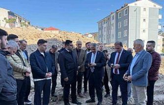 Alaplı’daki İmam Hatip Ortaokulu İnşaatında Denetim Gerçekleştirdiler