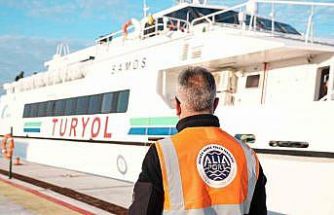 Aliağa’dan Midilli’ye düzenli seferler başladı