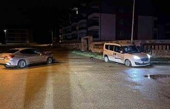 Alkollü sürücü ile 15 yaşındaki çocuğun kullandığı araç çarpıştı: 1 yaralı