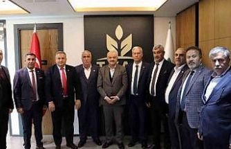 Altun’dan TYAB Başkanı Olgun’a ziyaret