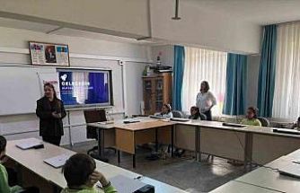 Anadolu Üniversitesi’nden Oklubalı Sabri Kahvecioğlu İlkokulu’nda girişimcilik eğitimi