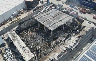 Ankara’daki fabrika yangınının neden olduğu hasar gün aydınlanınca ortaya çıktı