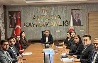 Antakya’da kadına yönelik şiddetle mücadele toplantısı gerçekleştirildi