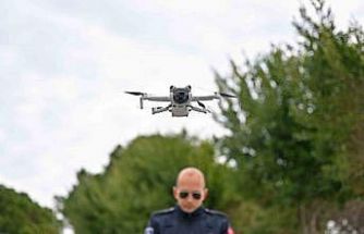 Antalya Büyükşehir zabıtasından dronla denetim