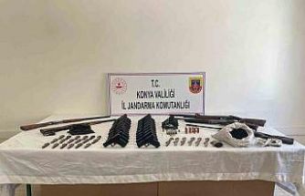Antalya ve Konya’da jandarmadan silah kaçakçılığı operasyonu