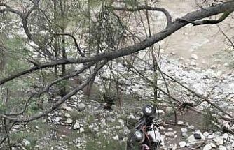 Antalya’da ATV dereye uçtu, yaşlı adam hayatını kaybetti