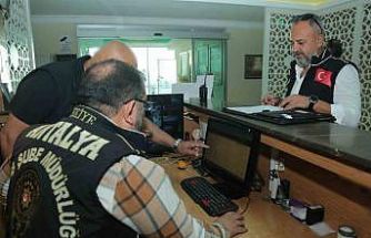 Antalya’da konaklama ve araç kiralama firmalarına eş zamanlı denetim