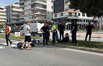 Antalya’da motosikletler çarpıştı: 3 yaralı