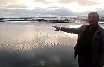 Aras Nehri baharla birlikte coştu