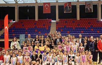 Artistik cimnastik müsabakaları tamamlandı