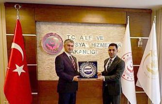 ASKON yönetiminden Bakan Yardımcısı Tarıkdaroğlu’na ziyaret