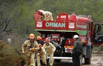 Ateş savaşçılarının zorlu yarışları başladı