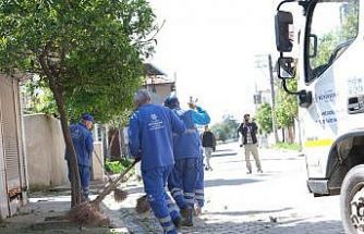 Aydın Büyükşehir’den, çevre düzenleme ve bakım çalışması