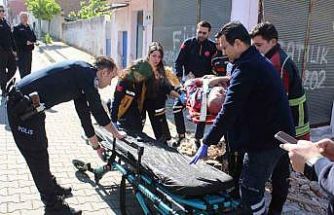 Aydın’da balkon çöktü: 2 yaralı