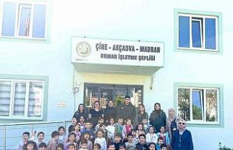 Aydın’da minik öğrencilere orman ve doğa sevgisi aşılandı