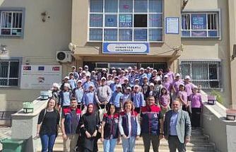 Aydın’da öğrencilere organik tarım anlatıldı