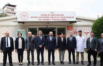 Aydın’da sağlık hizmetlerine yerinde değerlendirildi