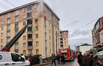 Bafra’da evde patlama: 1 kişi ağır yaralandı