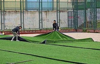Bağlarbaşı spor tesisleri yenileniyor