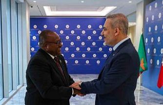 Bakan Fidan, Zambiya Dışişleri Bakanı Haimbe ile bir araya geldi